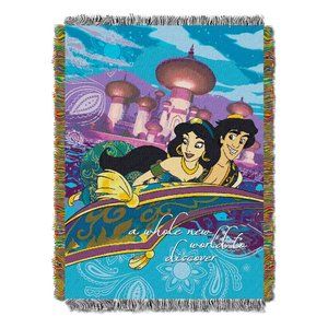 Disney Aladdin A Whole New World Tapestry Throw